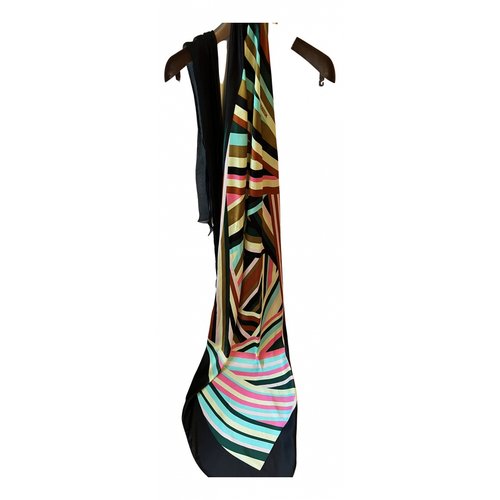 Pre-owned Missoni Silk Maxi Dress In Multicolour