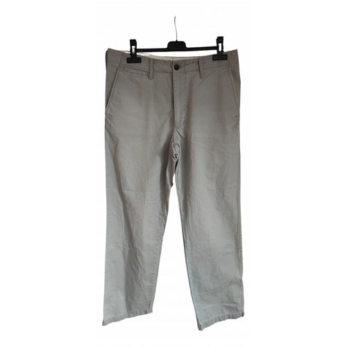 Pre-owned Dockers Trousers In Grey