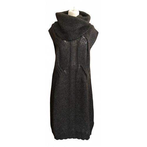 Pre-owned Geox Mid-length Dress In Grey