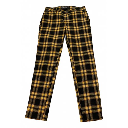Pre-owned Department 5 Trousers In Multicolour