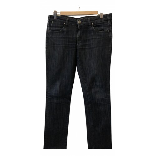Pre-owned Karl Lagerfeld Straight Jeans In Blue