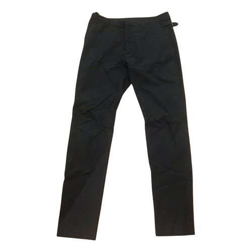 Pre-owned Costume National Trousers In Black