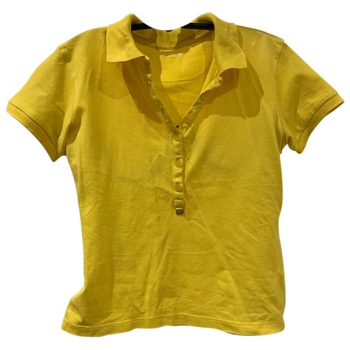 Pre-owned Marc Cain Polo In Yellow