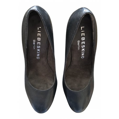 Pre-owned Liebeskind Leather Heels In Black