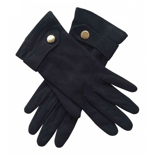 Pre-owned Dior Gloves In Black