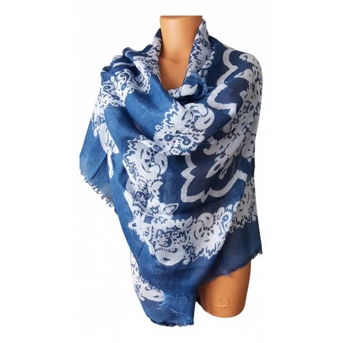 Pre-owned Altea Stole In Blue