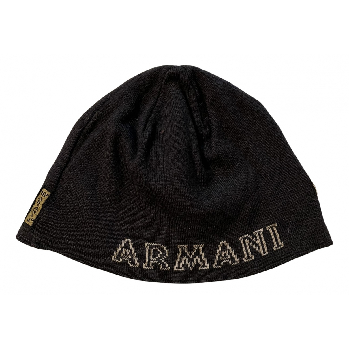 Pre-owned Armani Jeans Hat In Grey 