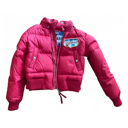 Pre-owned Dsquared2 Puffer In Red