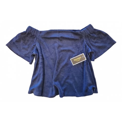 Pre-owned Juicy Couture Top In Blue