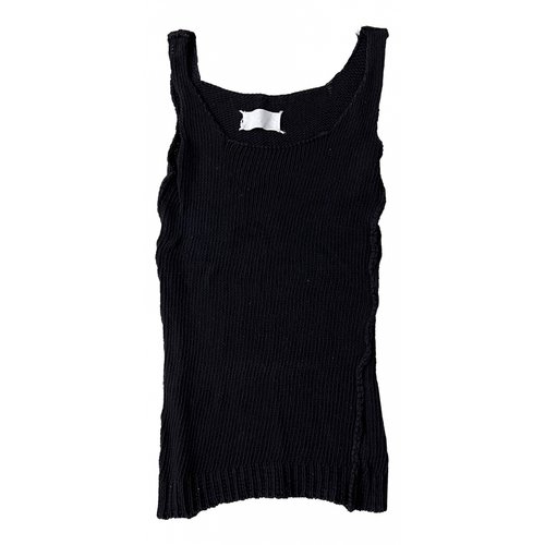 Pre-owned Maison Margiela Wool Vest In Black