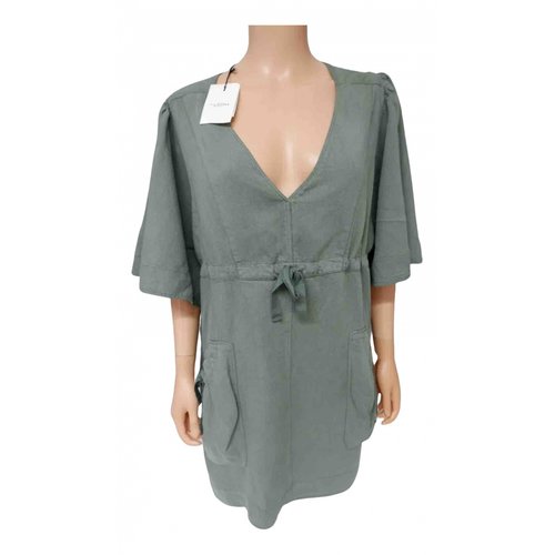 Pre-owned Isabel Marant Étoile Mini Dress In Green
