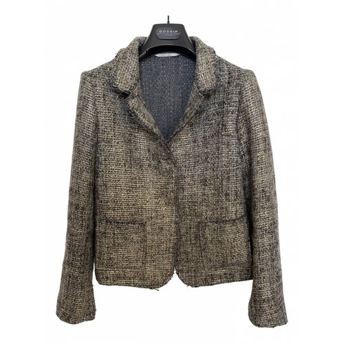 Pre-owned Xetra Blazer In Gold