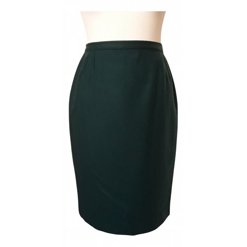 Pre-owned Missoni Wool Mid-length Skirt In Green