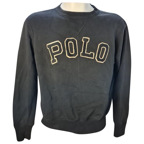Pre-owned Polo Ralph Lauren Sweatshirt In Black
