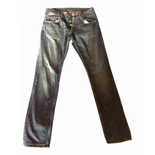 Pre-owned Prada Straight Jeans In Blue