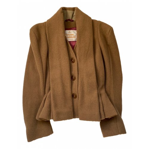 Pre-owned Vivienne Westwood Wool Jacket In Brown