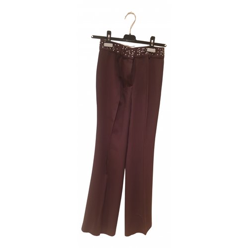 Pre-owned Blumarine Trousers In Brown