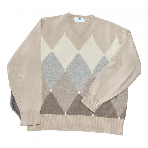 Pre-owned Ballantyne Cashmere Pull In Beige