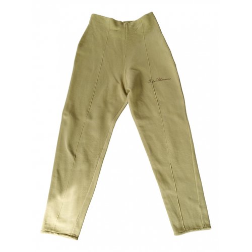 Pre-owned Blumarine Slim Pants In Green