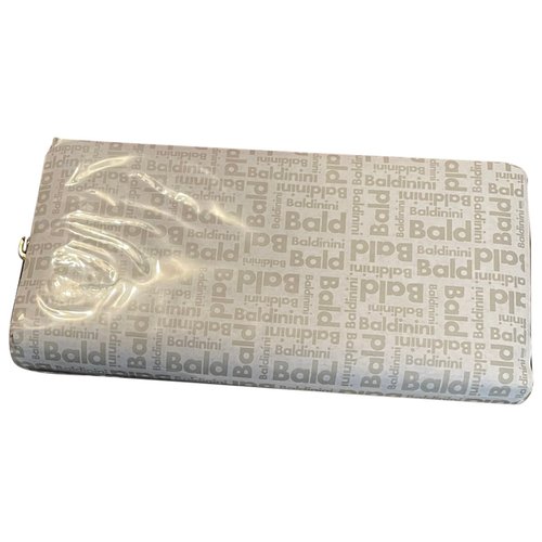 Pre-owned Baldinini Cloth Wallet In Grey