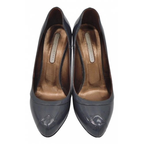 Pre-owned Stella Mccartney Leather Heels In Silver