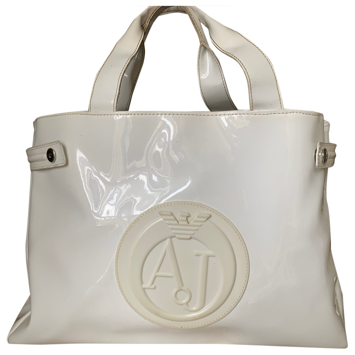 Pre-owned Armani Jeans Patent Leather 