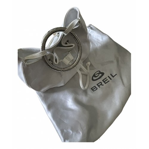 Pre-owned Breil Leather Handbag In White