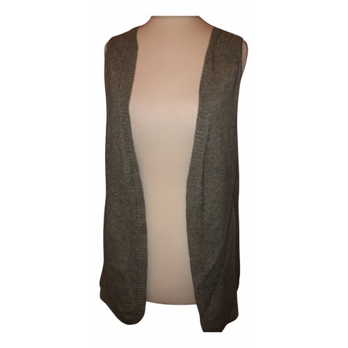 Pre-owned Zadig & Voltaire Cashmere Cardi Coat In Grey