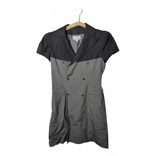 Pre-owned Rochas Mid-length Dress In Grey