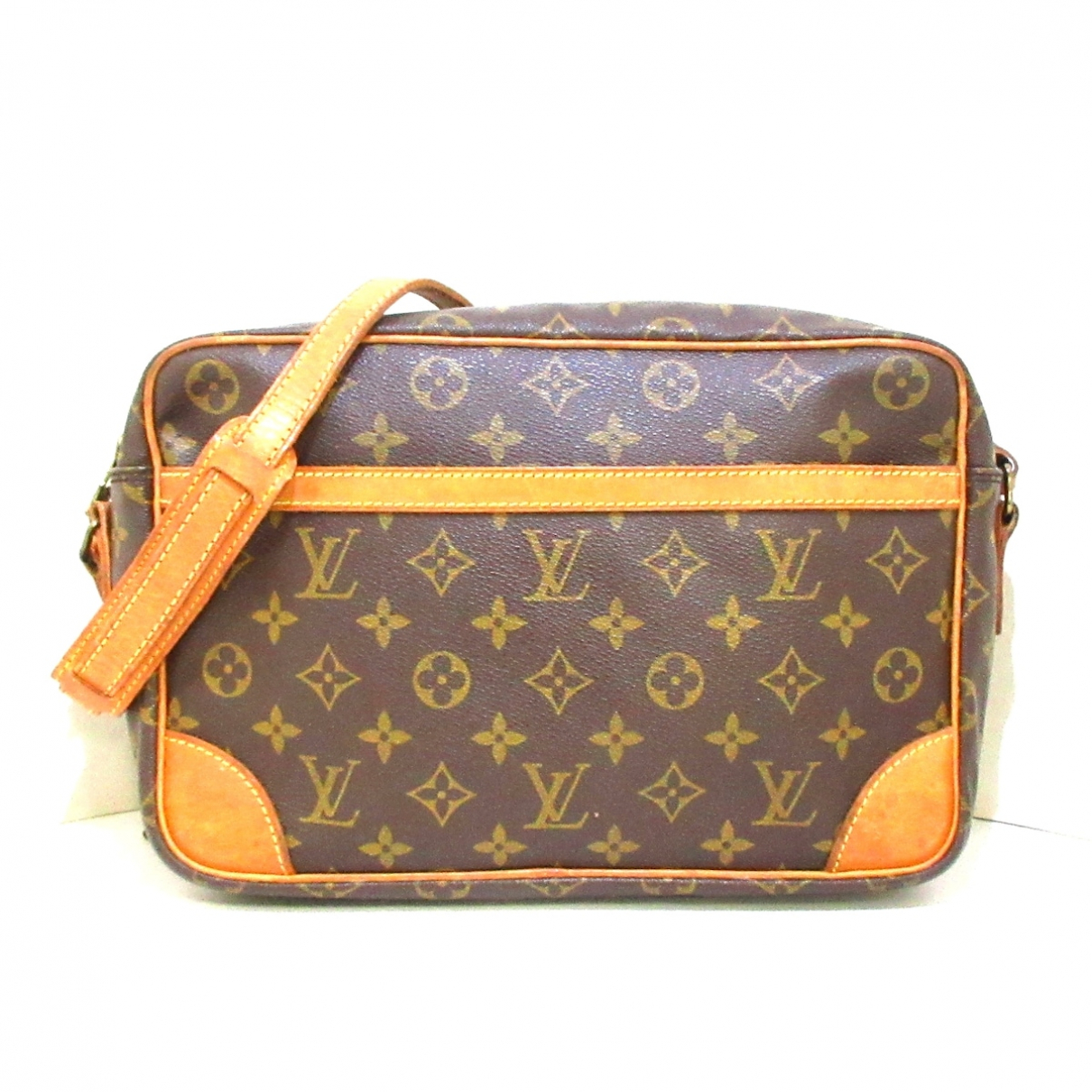 Pre-owned Louis Vuitton Trocadã©ro Handbag In Brown | ModeSens