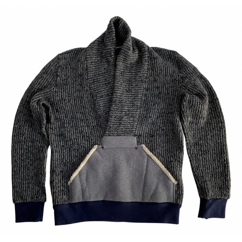 Pre-owned Frankie Morello Wool Knitwear & Sweatshirt In Grey