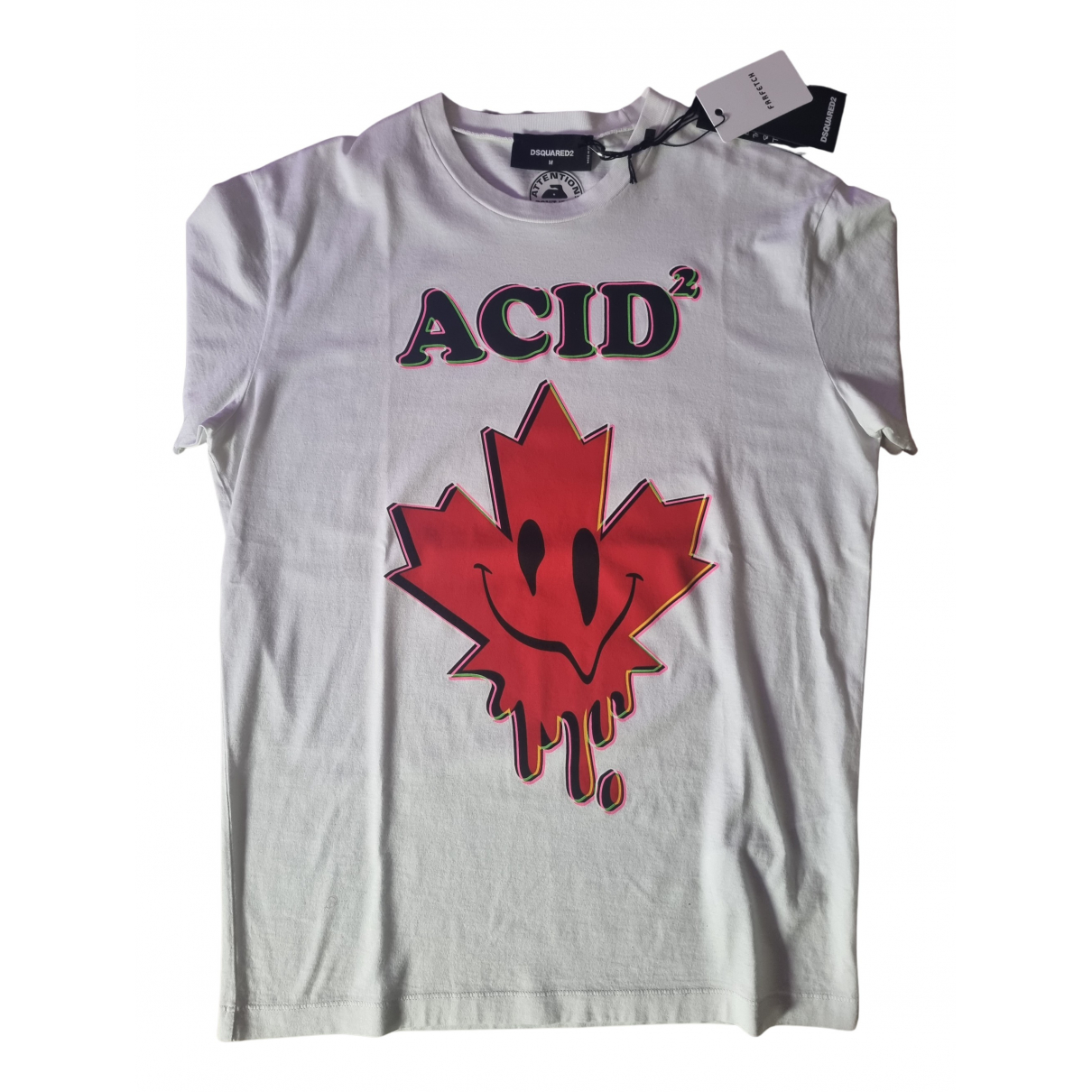 Pre-owned Dsquared2 T-shirt In White 