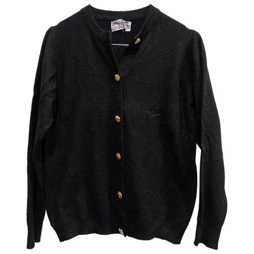 Pre-owned Ballantyne Cashmere Cardigan In Black