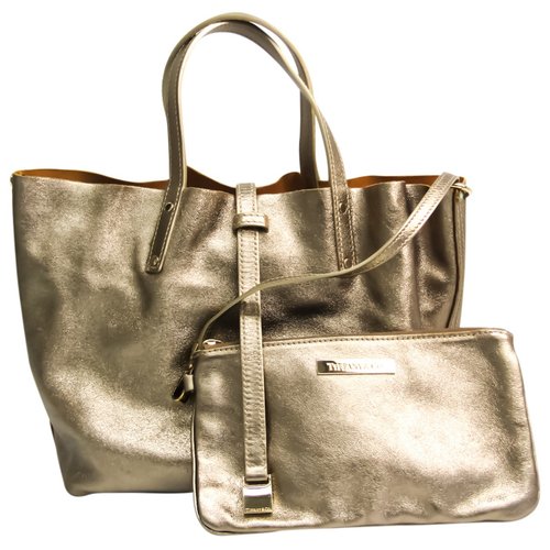 Pre-owned Tiffany & Co Leather Handbag In Multicolour