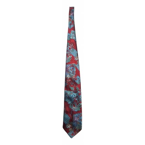 Pre-owned Valentino Garavani Tie In Multicolour