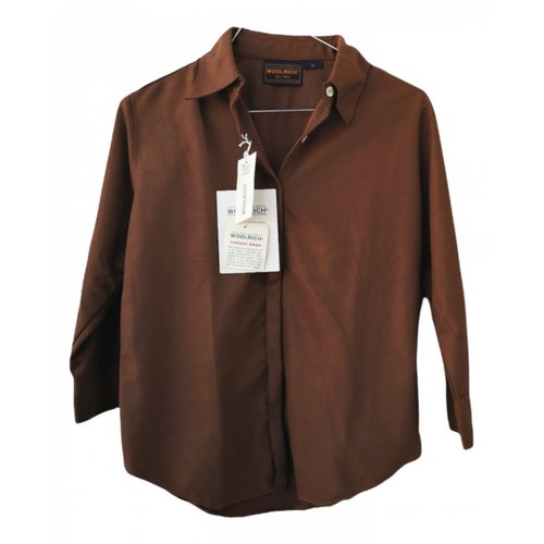 Pre-owned Woolrich Blouse In Brown