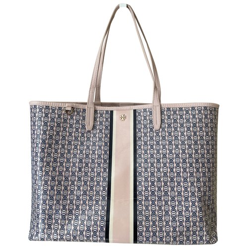 Pre-owned Tory Burch Tote In Pink