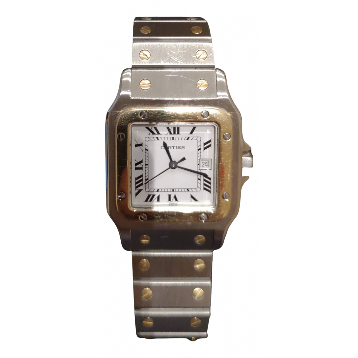 Pre-owned Cartier Santos Galbã©e Watch 