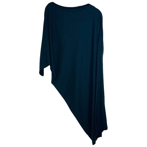 Pre-owned Lanvin Cashmere Mid-length Dress In Blue