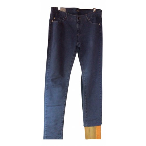 Pre-owned Maliparmi Large Jeans In Blue