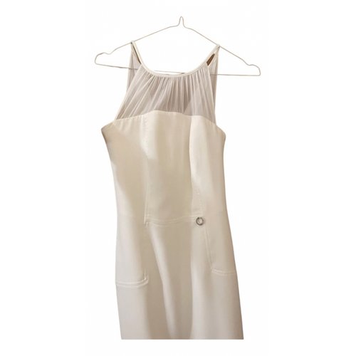 Pre-owned Mangano Dress In White