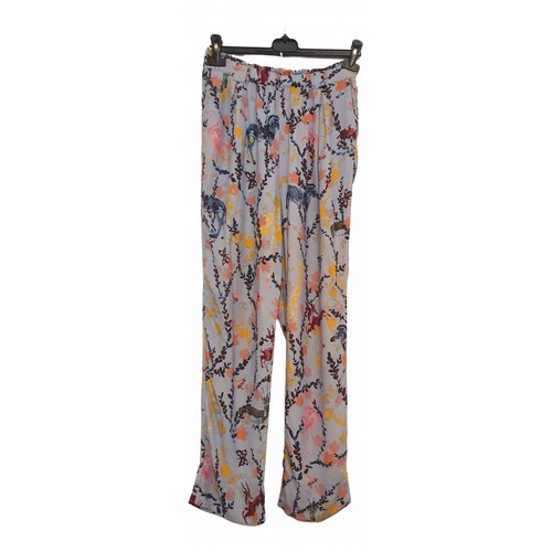 Pre-owned Stine Goya Trousers In Multicolour