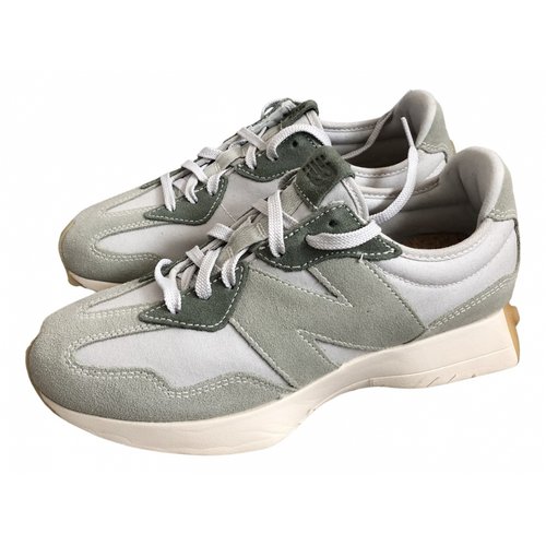 Preowned New Balance 327 Trainers In Khaki ModeSens