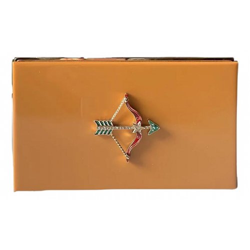 Pre-owned Charlotte Olympia Clutch Bag In Camel