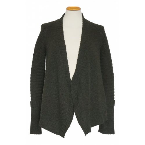 Pre-owned Zadig & Voltaire Fall Winter 2019 Wool Cardigan In Green