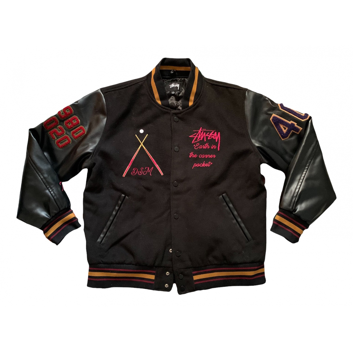 Pre-owned Stussy Jacket In Black | ModeSens