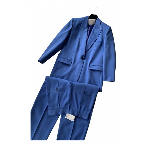 Pre-owned Isabel Marant Wool Suit Jacket In Blue