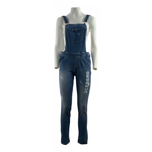 Pre-owned Iceberg Jumpsuit In Blue
