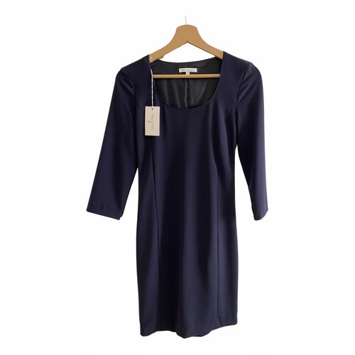 Pre-owned Patrizia Pepe Mid-length Dress In Navy