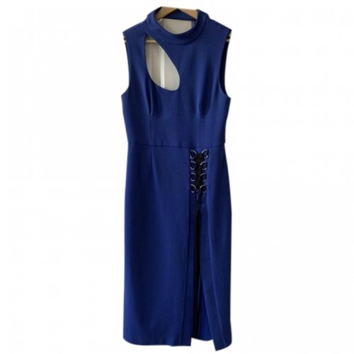 Pre-owned Rebecca Vallance Mid-length Dress In Blue